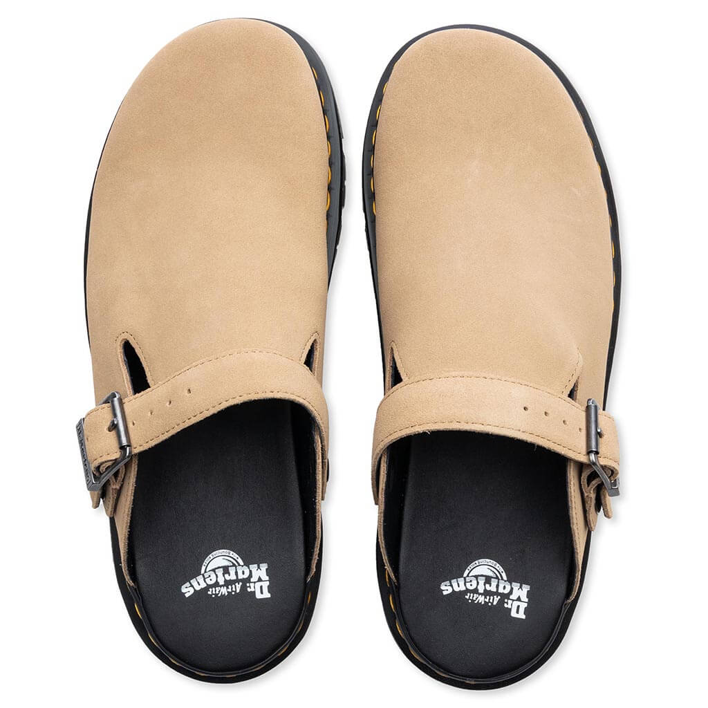 Zebzag Mule - Savannah Tan Dr. Martens