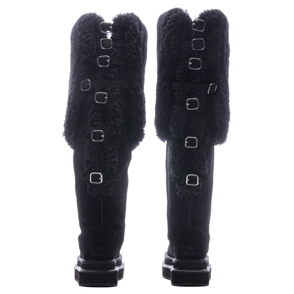 UGG x Sacai Women's Thigh High Boot - Black UGG