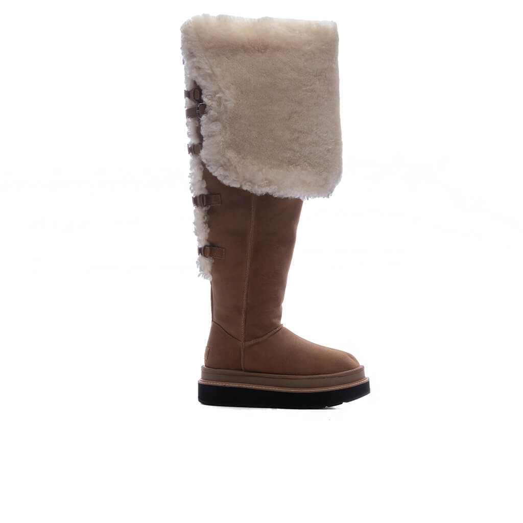 UGG x Sacai Women's Thigh High Boot - Chestnut UGG