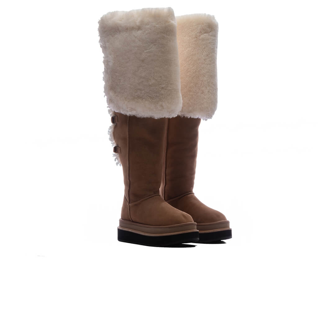 UGG x Sacai Women's Thigh High Boot - Chestnut UGG