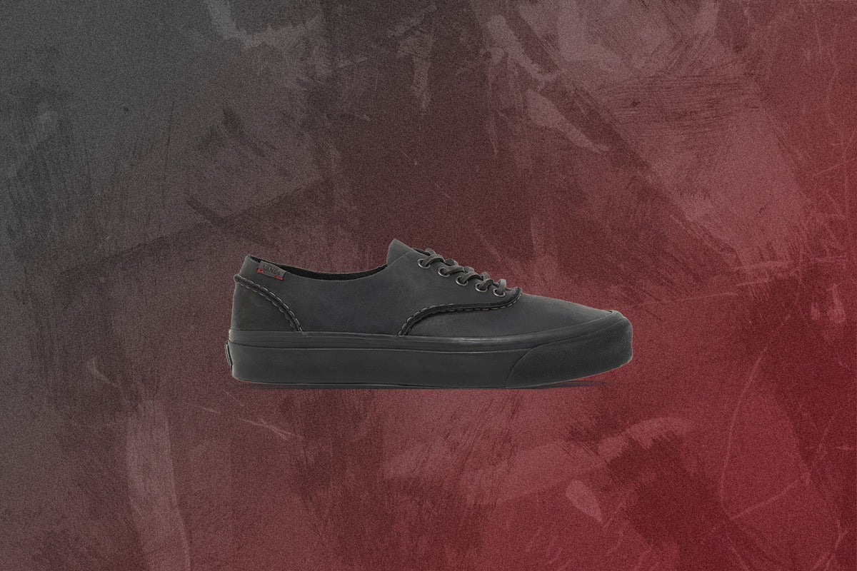 OTW Era Moc Stitch Vibram Siped Leather - Black Vans