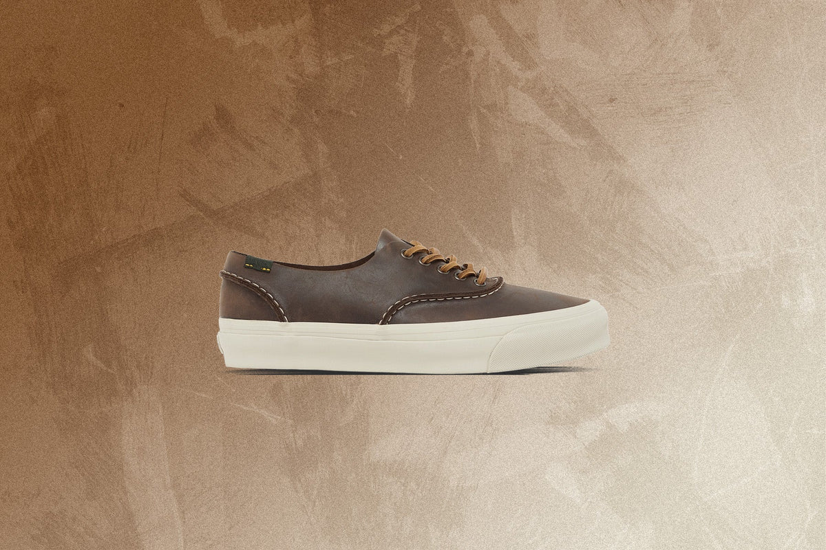 OTW Era Moc Stitch Vibram Siped Leather - Potting Soil Vans