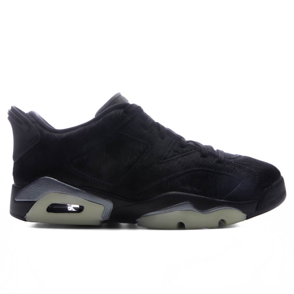 Women's Air Jordan 6 Retro Low 'Blackout' - Triple Black Jordan