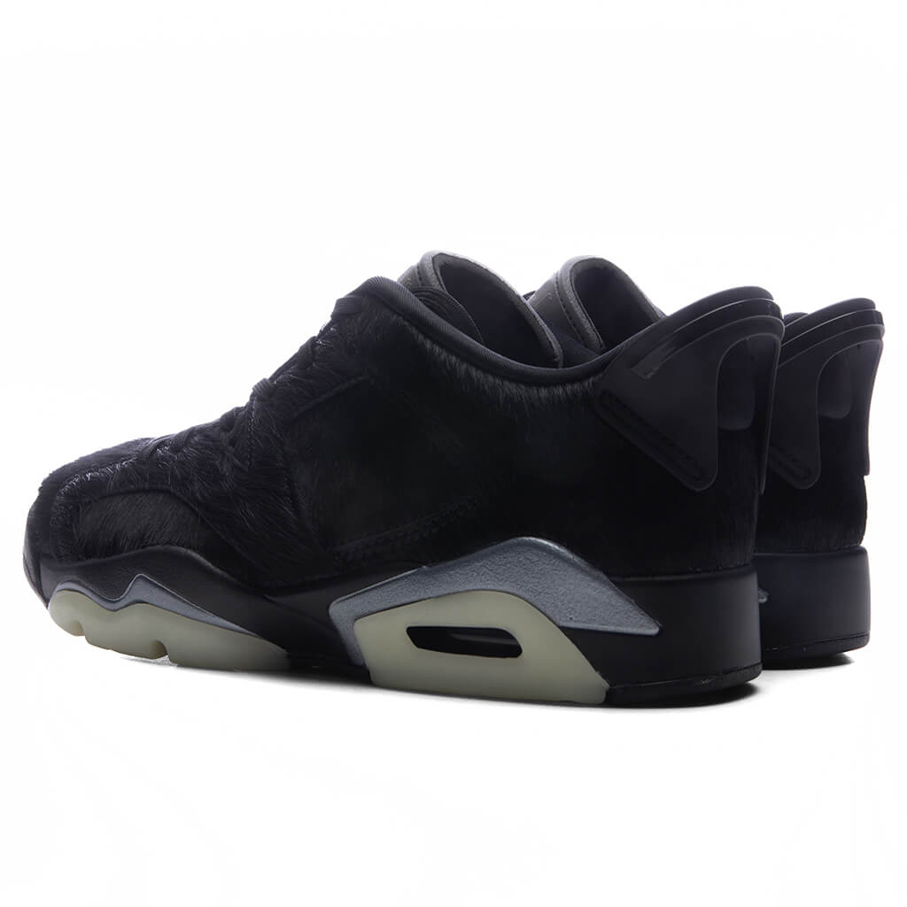 Women's Air Jordan 6 Retro Low 'Blackout' - Triple Black Jordan