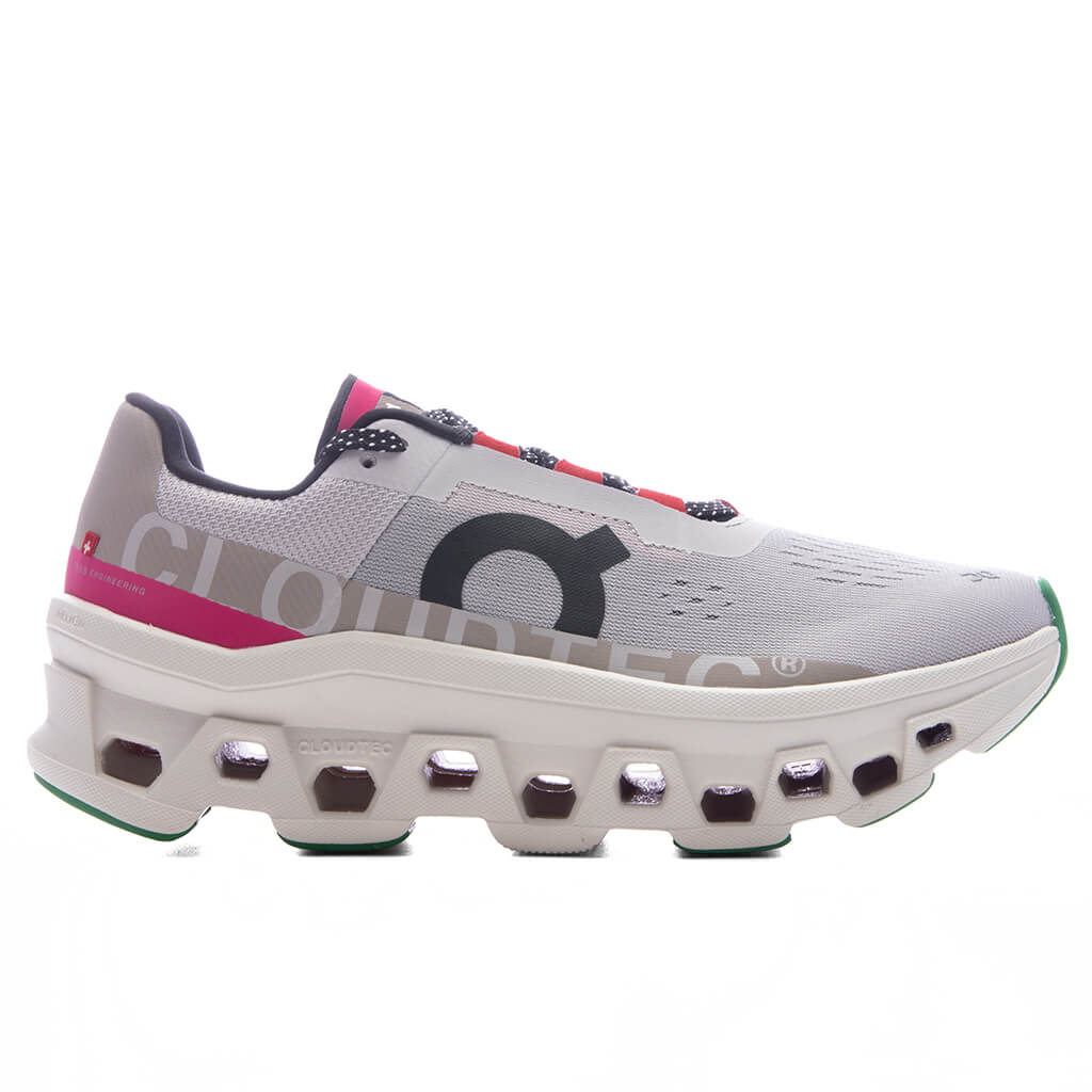 Women's Cloudmonster - Silver/Ivory On