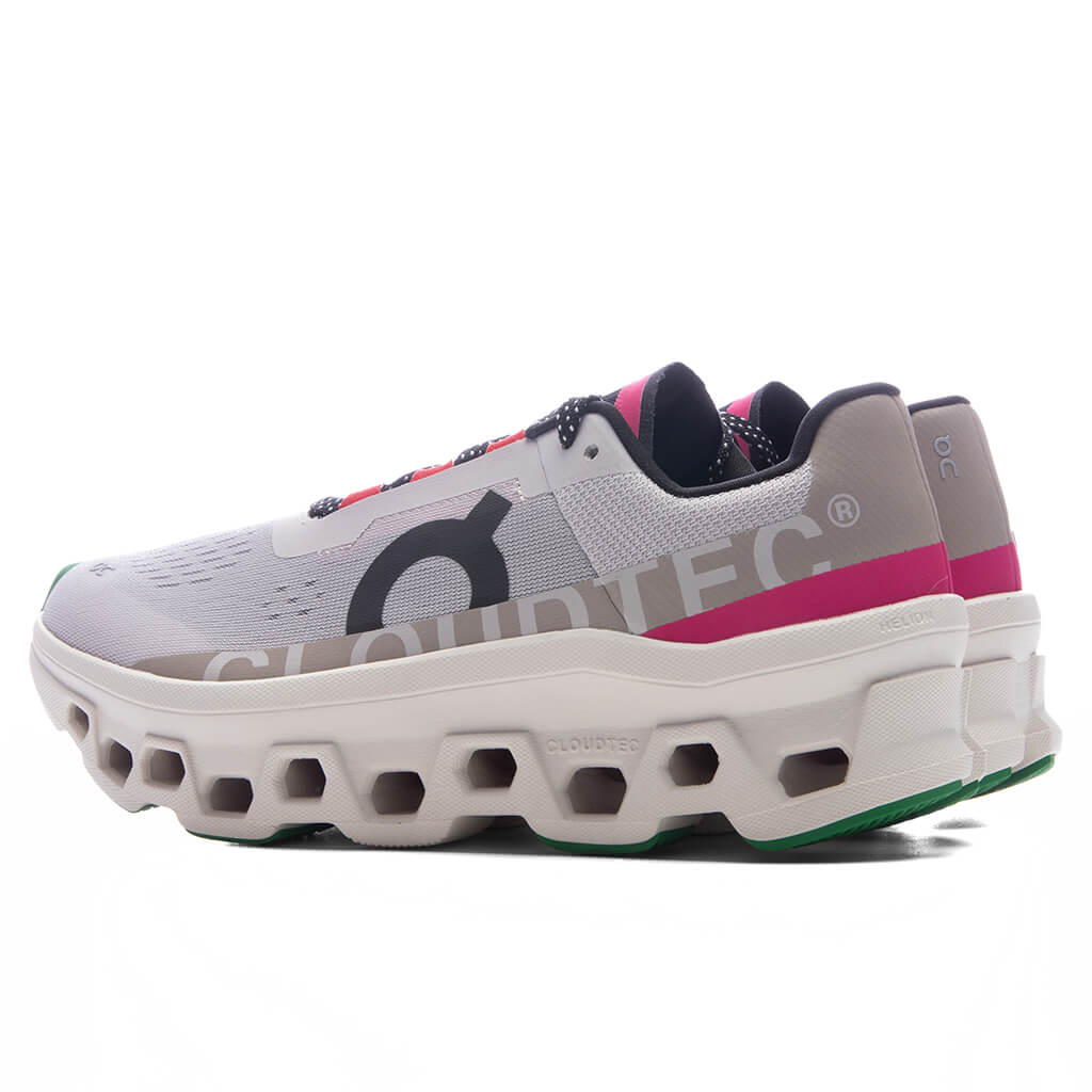 Women's Cloudmonster - Silver/Ivory On