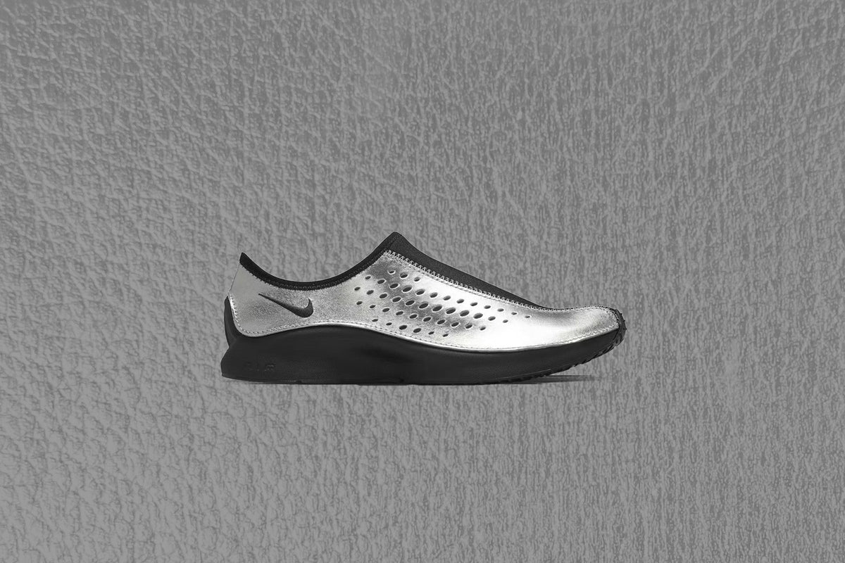Women's Air Superfly Moc - Metallic Silver/Black Nike