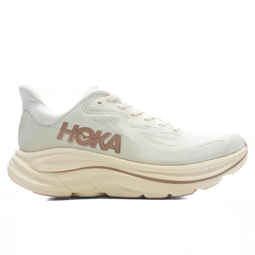Women's Clifton 10 - Alabaster/Rose Gold Hoka