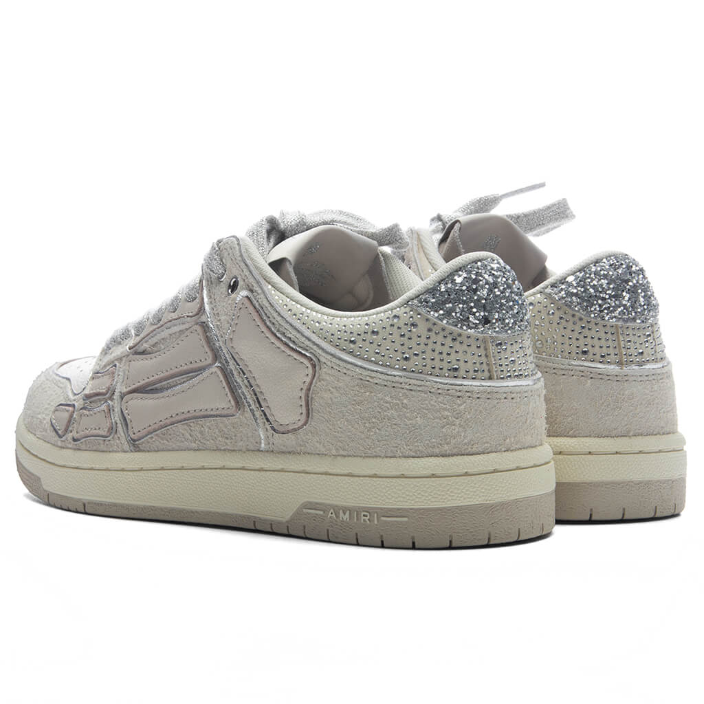 Women's Glitter Skel Top Low - Alabaster Amiri