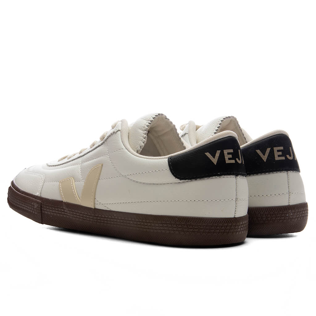 Women's Panenka Leather - White/Black/Bark Veja