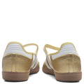 Women's Samba Jane - Gold Metallic/Cloud White/Gum Adidas Originals