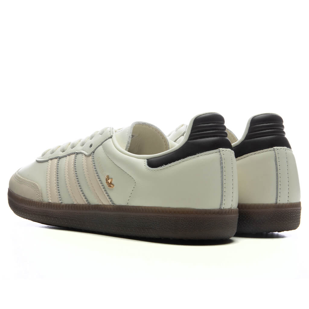 Women's Samba OG - Off White/Wonder White/Aurora Coffee Adidas Originals