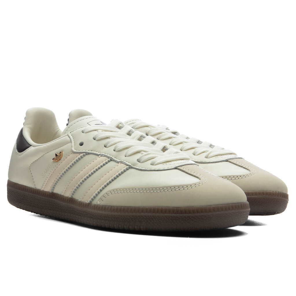 Women's Samba OG - Off White/Wonder White/Aurora Coffee Adidas Originals