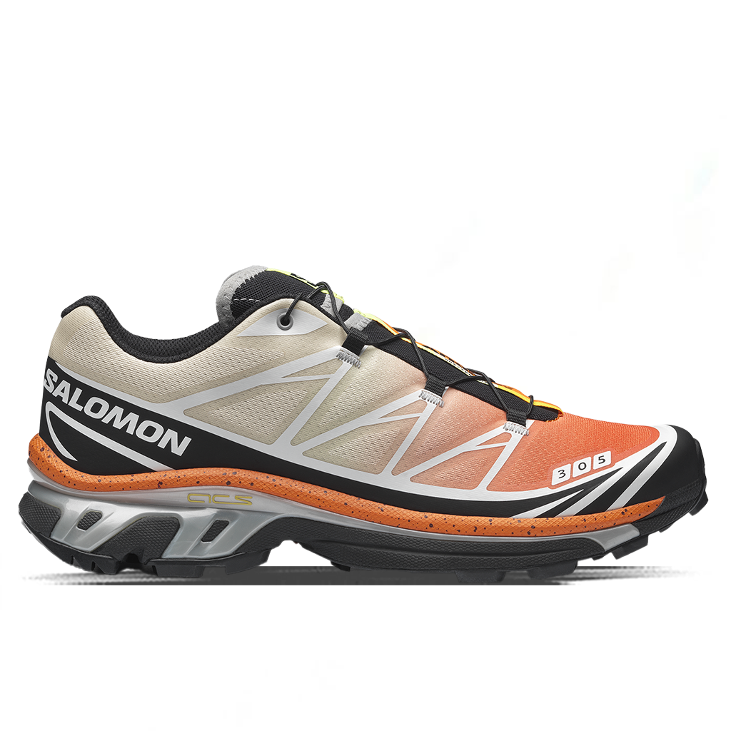 Salomon x Andrew Miami XT-6 - Shocking Orange/Transparent Yellow/Black Salomon