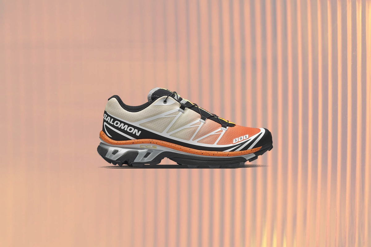 Salomon x Andrew Miami XT-6 - Shocking Orange/Transparent Yellow/Black Salomon