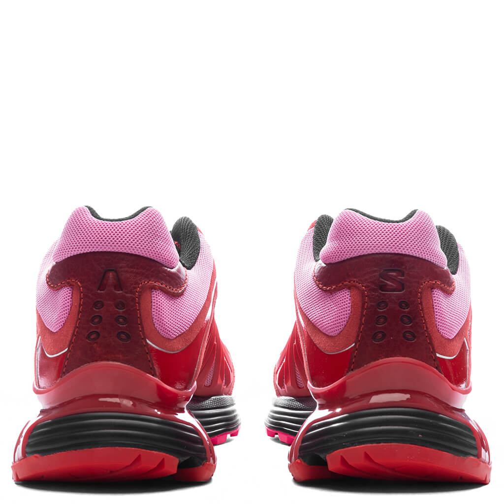 Salomon x Aries XT Whisper - Fiery Red/Fuchsia Pink Salomon