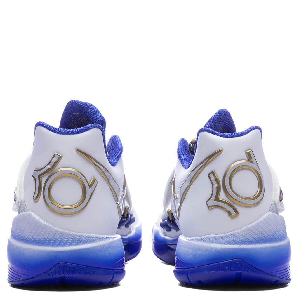 Zoom KD IV 'Alternate MVP' - Summit White/Hyper Royal/Metallic Gold Nike