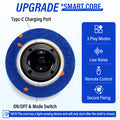 Smart Interactive Dog Toy, Indestructible E-TPU Toy Ball for Aggressive Chewers, Automatic Moving, Rechargeable Ball Pawora