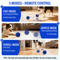 Smart Interactive Dog Toy, Indestructible E-TPU Toy Ball for Aggressive Chewers, Automatic Moving, Rechargeable Ball Pawora