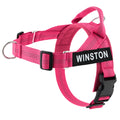 Personalized Dog Harness Reflective Adjustable Dog Harness Vest For small Medium large Dog Harness Vest Training Walking Running Pawora
