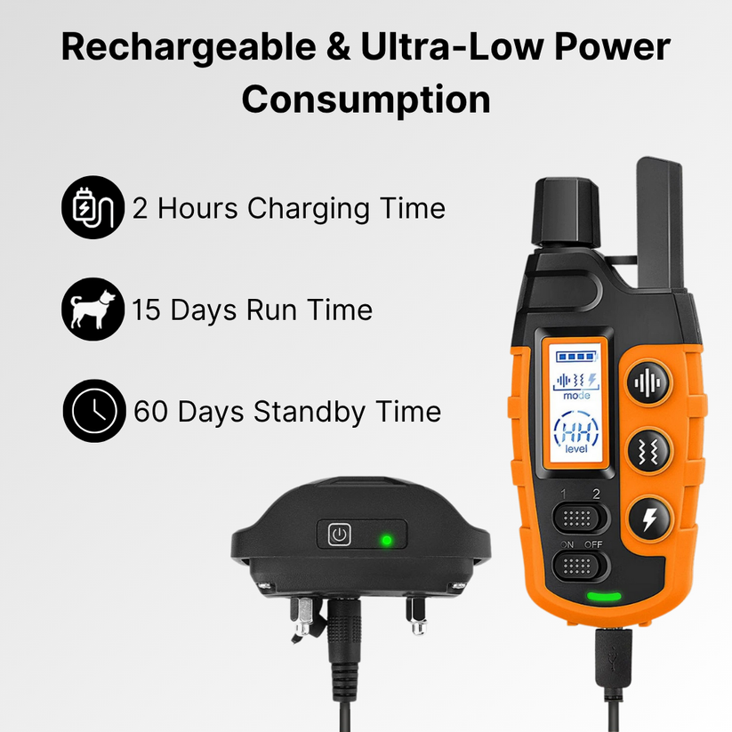Remote Control Dog Training E-Collar Pawora UK