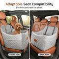 Quilted Pet Booster Car Seat Pawora UK