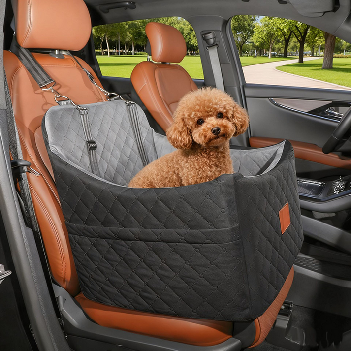 Quilted Pet Booster Car Seat Pawora UK